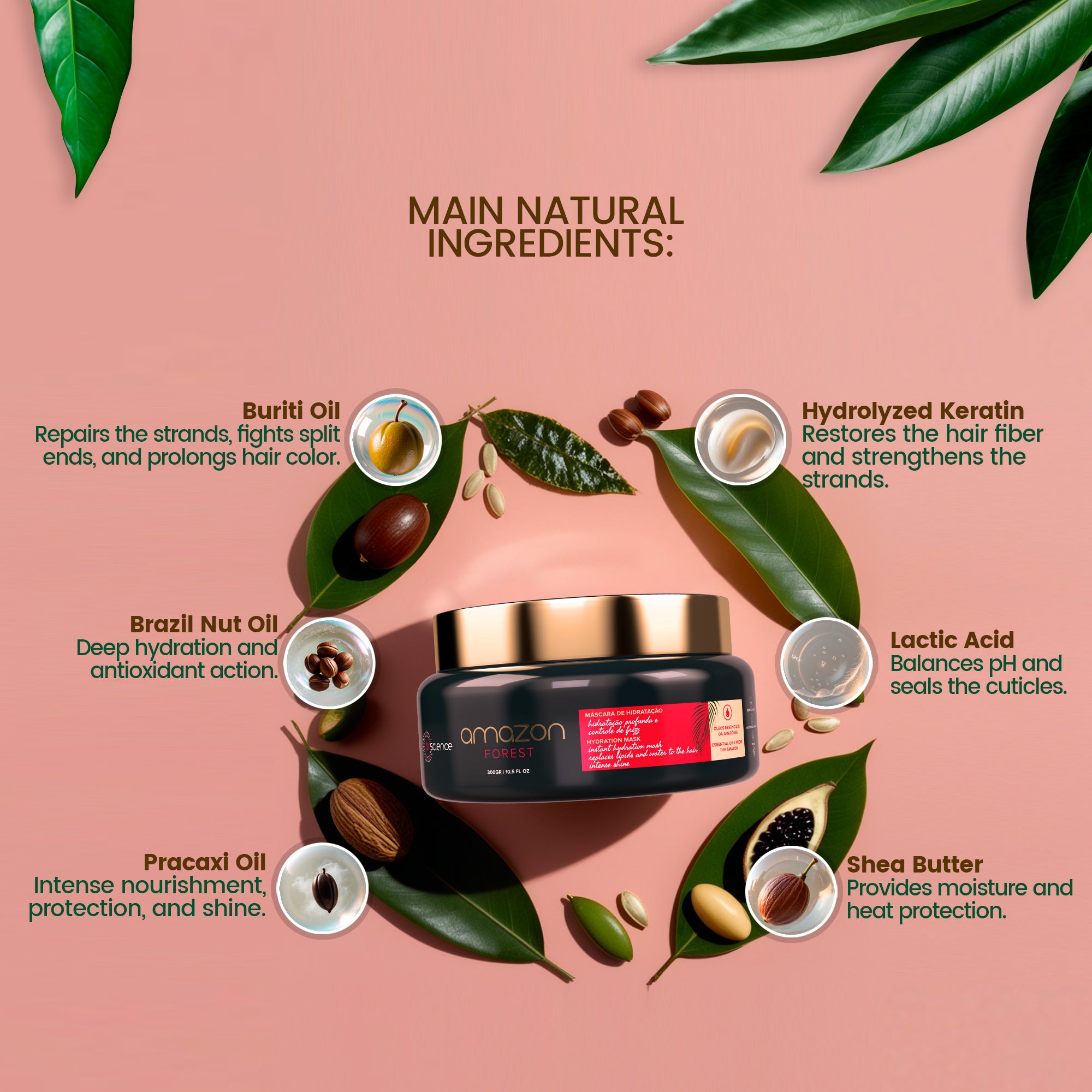 Amazon Forest Hydration Mask - 300g