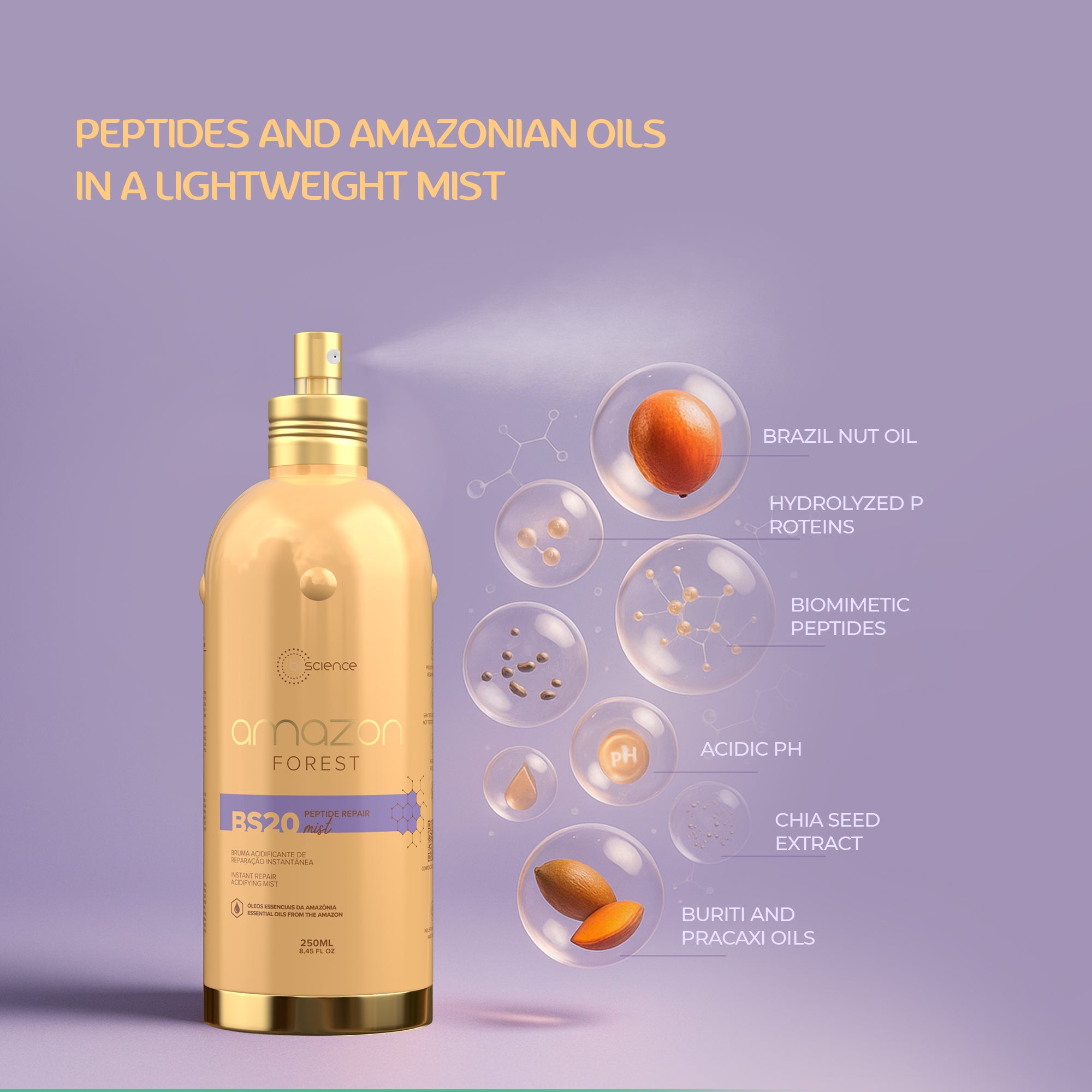 Brscience Amazon Forest Peptide Repair Mist (250ml)