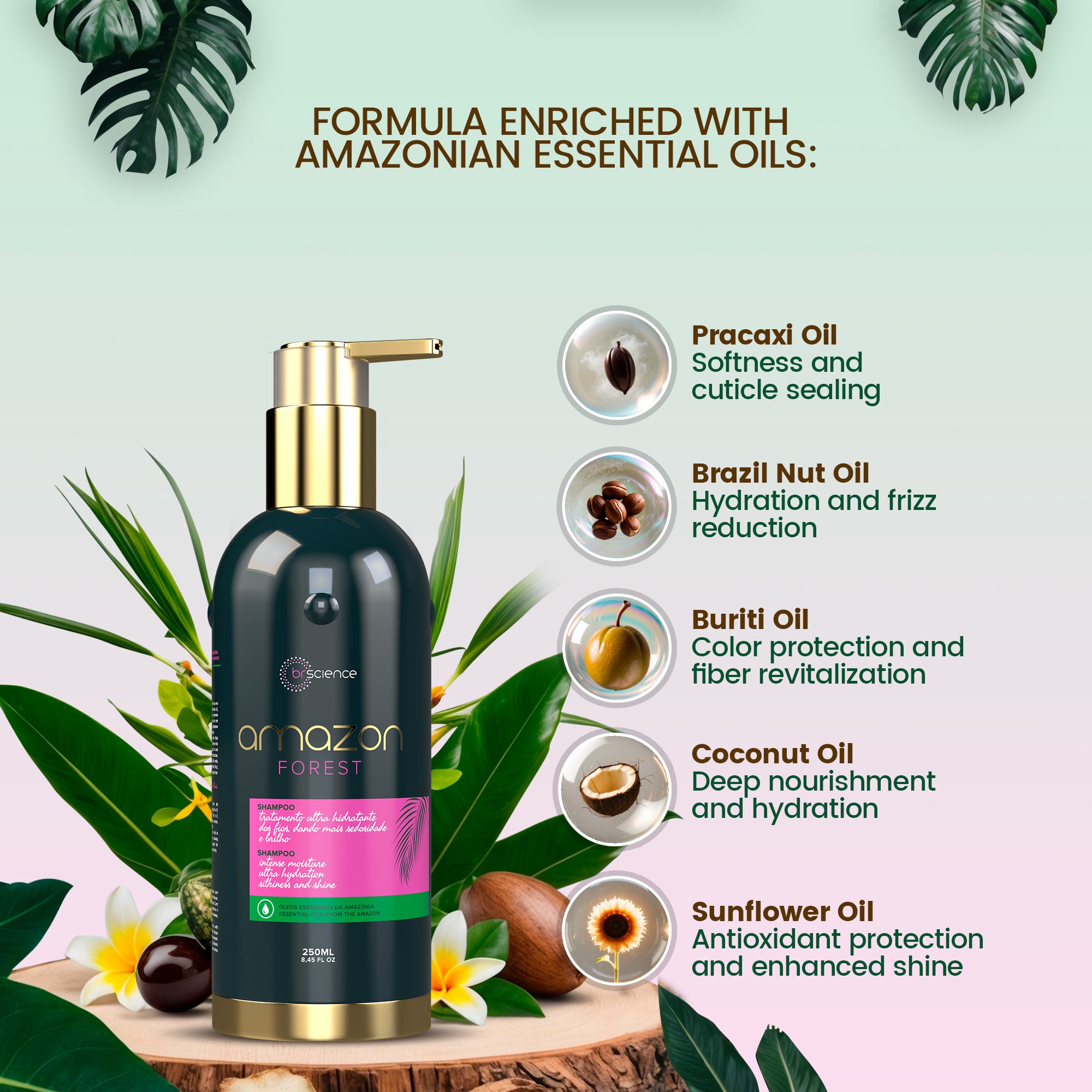 Amazon Forest Shampoo (250ml)