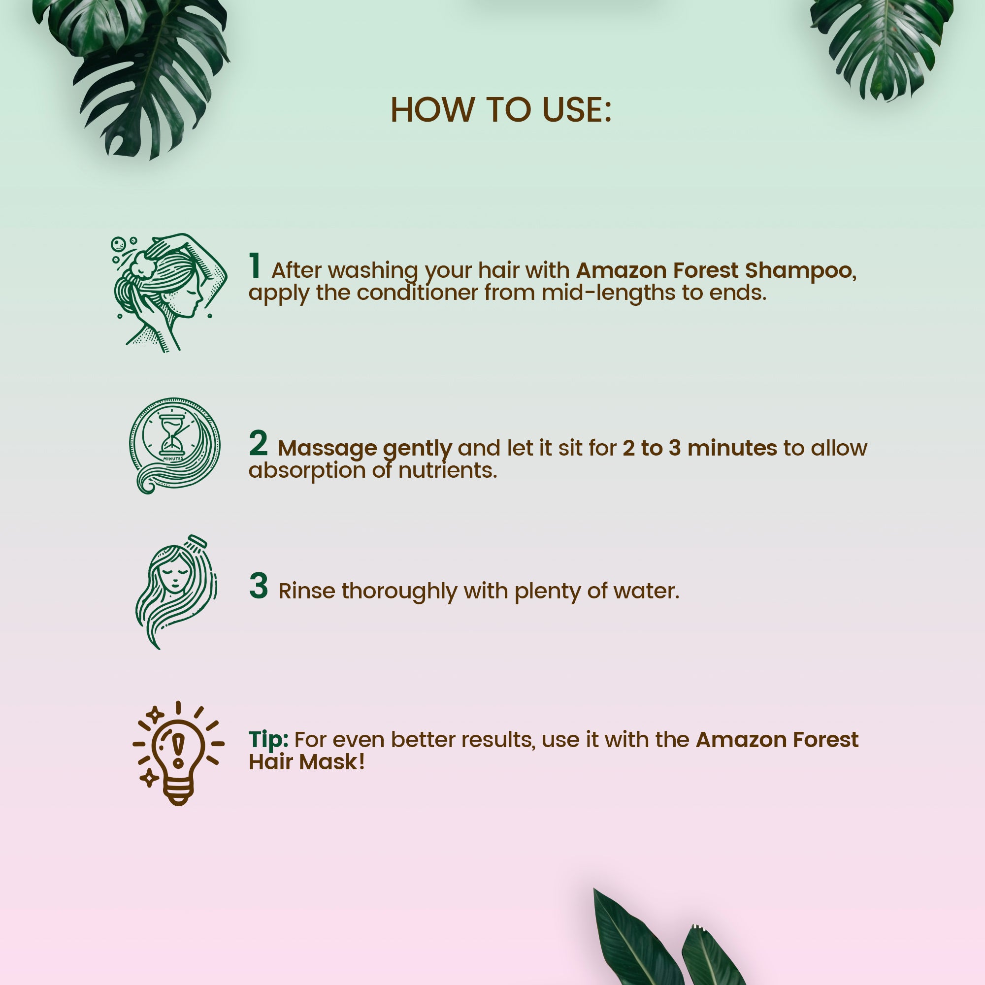 Amazon Forest Odżywka dla włosów(250 ml)